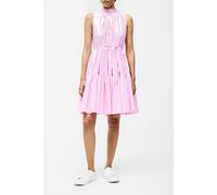 French Connection Tiered Poplin Mini Dress Strawberry Shake Talla: XS | Mini Vestidos Outlet | Mujer