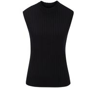 FRENCH CONNECTION Top de punto negro Mujer FRENCH CONNECTION XXS-XS negro