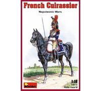 French Coracero Napoleónicas Wars 1:16 Figura Plástico Modelo Kit Miniart