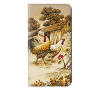 French Country Chicken Caso Del Tirón Funda Carcasa Case para Samsung Galaxy A57