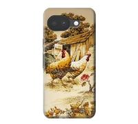 French Country Chicken Funda Carcasa Case para Google Pixel 10a