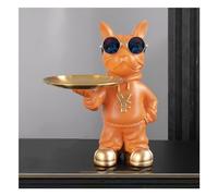French Deco, Dog Statue for Key Storage, Candy Jewellery, Earrings, Deco Key Bowl, with Tray, Dog C