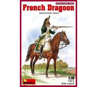 French Dragoon Napoleónicas Wars 1:16 Figura Plástico Modelo Kit Miniart