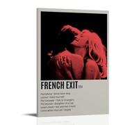 French Exit TV Girl- Póster impermeable para pared, impresión en casa, a prueba de humedad, fácil de instalar y resistente a la decoloración, estilo marco, 20 x 30 cm