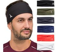 French Fitness Revolution - Diadema Deportiva Elástica - Cinta para Running, Ciclismo, Baloncesto, Yoga, Fitness - Diadema Absorbente para el Sudor Durante el Entrenamiento - Fabricada en Europa