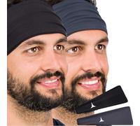 French Fitness Revolution - Diadema Deportiva Elástica - Cinta para Running, Ciclismo, Baloncesto, Yoga, Fitness - Diadema Absorbente para el Sudor Durante el Entrenamiento - Fabricada en Europa