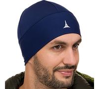 French Fitness Revolution - Gorro de Running, Forro para Casco Absorbente y Transpirable - Expulsión Óptima de la Humedad - Ideal para Llevar Debajo del Casco - Navy