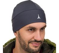 French Fitness Revolution - Gorro para Correr, Forro de Casco para el Running - Retención Térmica Óptima y Absorción de la Humedad - Ideal para Llevar Debajo del Casco - Charcoal Gray