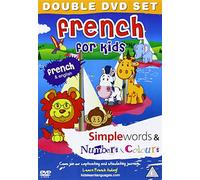 French for Kids DVD Set: Simple Words & Number and Colours [Reino Unido]