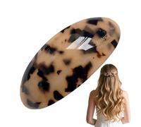 French Hair Clip - Vintage Elegant Cellulose Acetate Barrette, Premium Hand-Polished Finish Provides A Luxurious Gloss, Reinforced High-Tension Steel Hinge Ensures A Secure Non-Slip Hold For All Hair