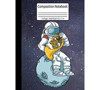 French Horn Music Book Gifts French Horn Composition Notebook 110 Pages Wide Ruled 8.5 x 11 in: Brass Music Journal