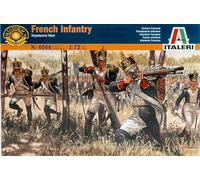 French Infantry Napoleonic Británico Wars Plástico Kit 1:72 Modelo Italeri