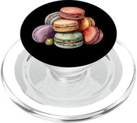 French Macaron Design Womens Baking Graphic For Mom PopSockets PopGrip para MagSafe