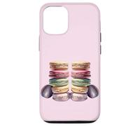 French Macaron Graphic Art For Women Girl and Baking Teacher Carcasa para iPhone 12/12 Pro