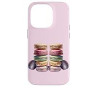 French Macaron Graphic Art For Women Girl and Baking Teacher Carcasa para iPhone 14 Pro