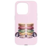 French Macaron Graphic Art For Women Girl and Baking Teacher Carcasa para iPhone 15 Pro