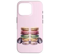 French Macaron Graphic Art For Women Girl and Baking Teacher Carcasa para iPhone 16 Pro