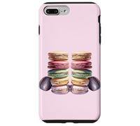 French Macaron Graphic Art For Women Girl and Baking Teacher Carcasa para iPhone 7 Plus/8 Plus