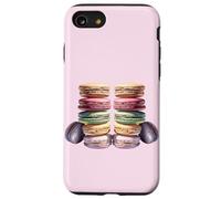 French Macaron Graphic Art For Women Girl and Baking Teacher Carcasa para iPhone SE (2020) / 7/8