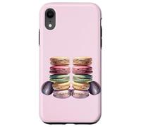 French Macaron Graphic Art For Women Girl and Baking Teacher Carcasa para iPhone XR