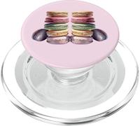 French Macaron Graphic Art For Women Girl and Baking Teacher PopSockets PopGrip para MagSafe