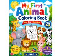 FRENCH-My First Animal Coloring Book for Kids Ages 3-8 : FRANÇAIS - Mon premier livre de coloriage sur les animaux pour les enfants de 3-8 ans