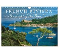 French Riviera The Light of the Blue Coast (Wall Calendar 2026 DIN A4 landscape), CALVENDO 12 Month Wall Calendar: Let yourself be captivated by the magical light of the French Mediterranean coast.