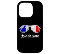 French Sayings Joie de Vivre Popular Life Philosophy Carcasa para iPhone 14 Pro