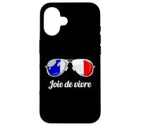 French Sayings Joie de Vivre Popular Life Philosophy Carcasa para iPhone 16