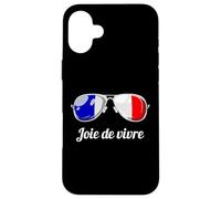 French Sayings Joie de Vivre Popular Life Philosophy Carcasa para iPhone 16 Plus