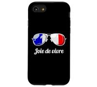French Sayings Joie de Vivre Popular Life Philosophy Carcasa para iPhone SE (2020) / 7/8