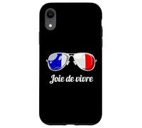 French Sayings Joie de Vivre Popular Life Philosophy Carcasa para iPhone XR