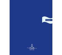 French Seyès Ruling Notebook - Cahier d'Écriture -17 x 22 cm - 2mm Fine Line: Belle Écriture School Collection - 96 Pages, Authentic 3-Color French ... Ideal for Cursive Handwriting & Homeschooling