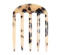 French Side Combs - 5 Tooth Small Hair Clips, Strong Hold Decorative Side Comb for French Twist Hairstyles Decorative French Twist Hair, Side Combs for Women Small French Side Hair Comb Clips