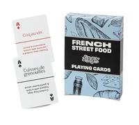 French Street Food Lingo Juego de cartas | Recetas y consejos de comida de Steet francés | Baraja de tarjetas de viaje