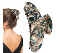 French Style Hair Claw, 4.1 Inch Tortoise Jaw Clip, With Non-Slip Cellulose Acetate Barrette, Strong Hold Hairpin For Women, Hair Styling Accessory For Thick Or Fine Hairs