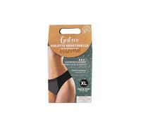 French Tendance Gest Eco - Bragas Menstruales - Antifugas - Protección Día y Noche Reglas abundantes - Incontinencia - para Mujeres y Jóvenes (Unisex) - Lavables - Color Negro - Talla XL