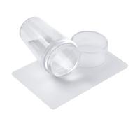French Tip Nail Stamp, Clear Silicone Stamper, Kit, 2,48 pulgadas, Manicure Printing Tool, Decoración Accessories, Viajes, Salon Use, Home Styling, Indoor Outdoor