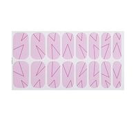 French Tip Nails Sticker Glittering Polish Stickers Flowers Gels Strips Art Decortions Supplies French Tip Nail Glittering Flowers Strips