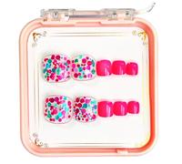 French Tips - Uñas postizas a presión de moda para mujeres y niñas