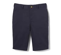 French Toast Boys' Flat Front Short with Adjustable Waist, Navy, 38