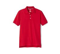 French Toast Boys' Short Sleeve Pique Polo Shirt (Standard & Husky)