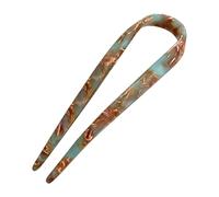 French U Shaped Hairpin | Girls French Style U-Shaped Sticks - Long Classic 2 Prong Bun Hair Styling Clips for Women, Girls, All Ages, Friends
