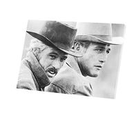 French Unicorn - Lienzo decorativo (88 x 60 cm), diseño de Paul Newman Robert Redford Butch Cassidy Western Cinema