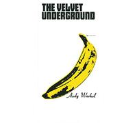French Unicorn - Póster para póster (texto "The Velvet Underground", Andy Warhol, Banane Rock 70", diseño vintage
