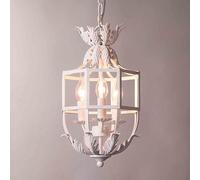 French V-intage Pendant Light Classic Wrought Iron E14 Chandelier Old LED Ceiling Light Fixture Gold Hanging Light,Pendant Ceiling Light