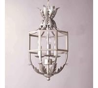 French V-intage Pendant Light Classic Wrought Iron E14 Chandelier Old LED Ceiling Light Fixture Gold Hanging Light,Pendant Ceiling Light