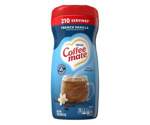 French Vanilla Flavoured Non Dairy Creamer Powder For Warm and Rich Taste, Lactose & Gluten Free, For 210 Servings (15 Oz)