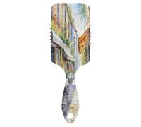 French Village - Cepillo de cojín de aire para restaurante, cepillo antiestático, cepillo para cabello saludable, cepillos de pelo de viaje para mujeres