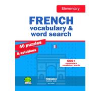 French Vocabulary & Word Search Elementary